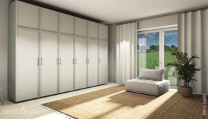 Decoratief plaatmateriaal wit hout