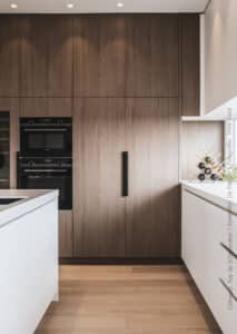 Keuken in warme houtkleur LR19 Sablé