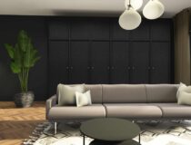 thumbnail Decoratief plaatmateriaal zwart eiken PaletteCAD