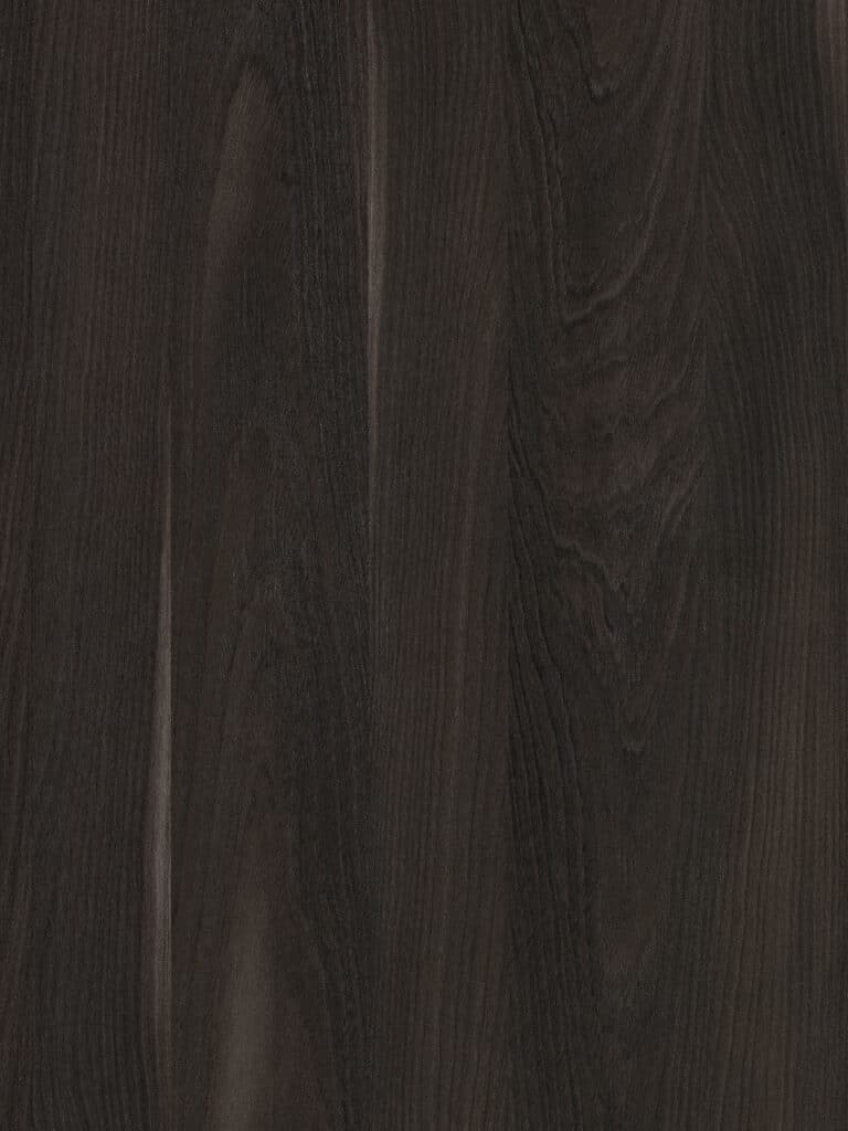 Decoratief plaatmateriaal donkerbruin hout met nerven detailafbeelding