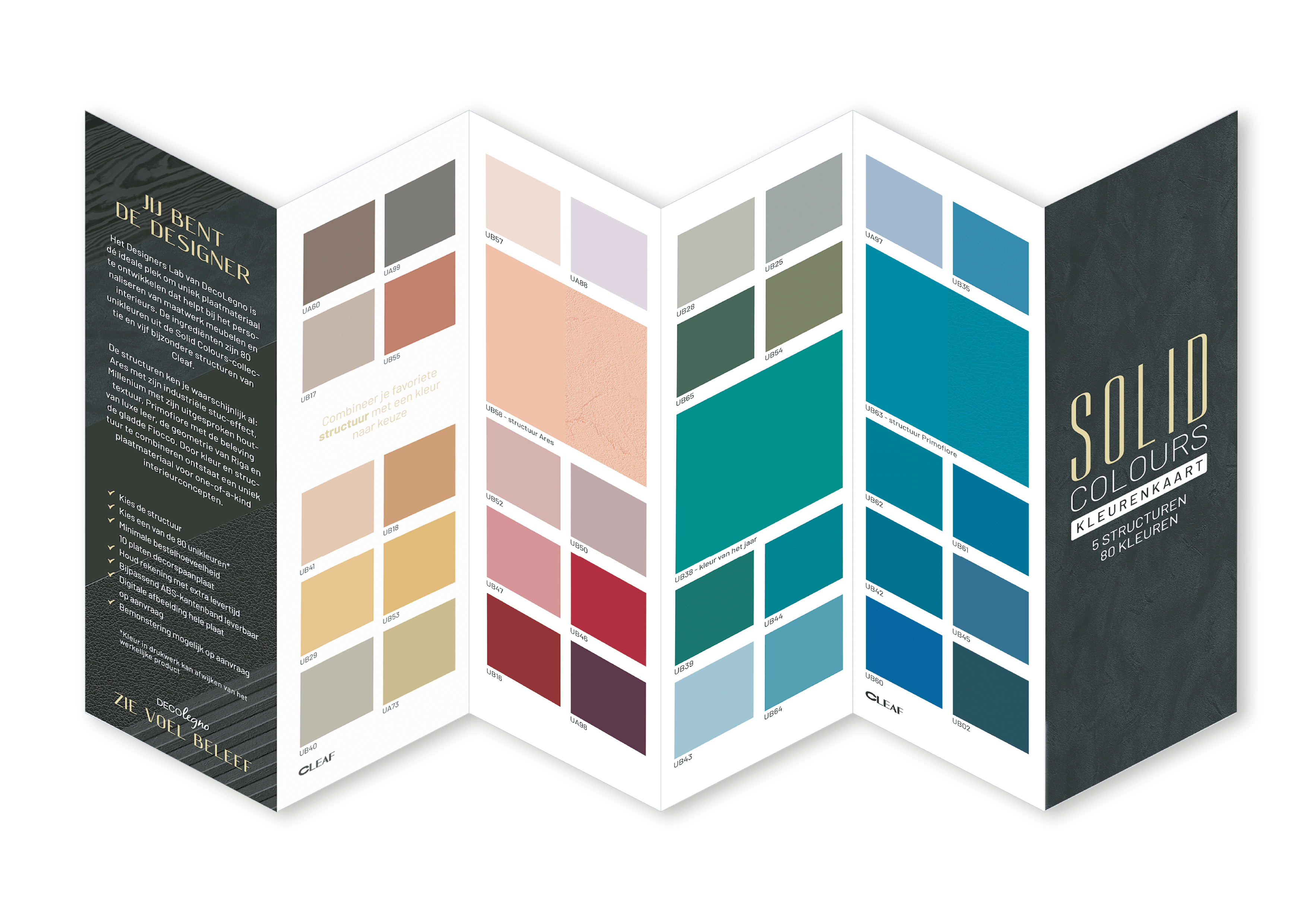 Solid Colours kleurkaart
