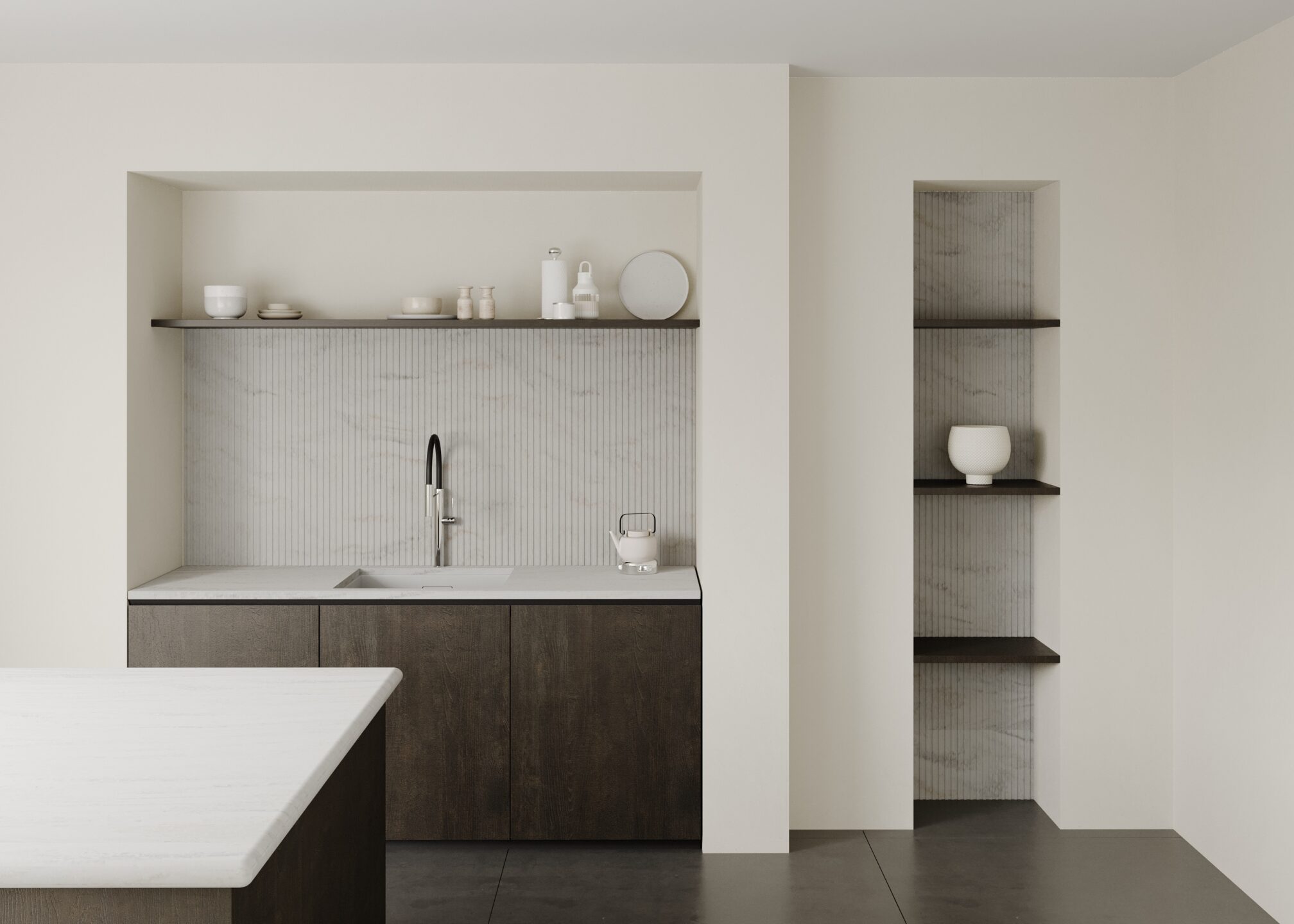 Vier nieuwe geaderde solid surface decors van Durasein®