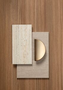 Het warme LS95 combineer je met FD32 Alpaca DM5016 Travertine voor gelaagdheid
