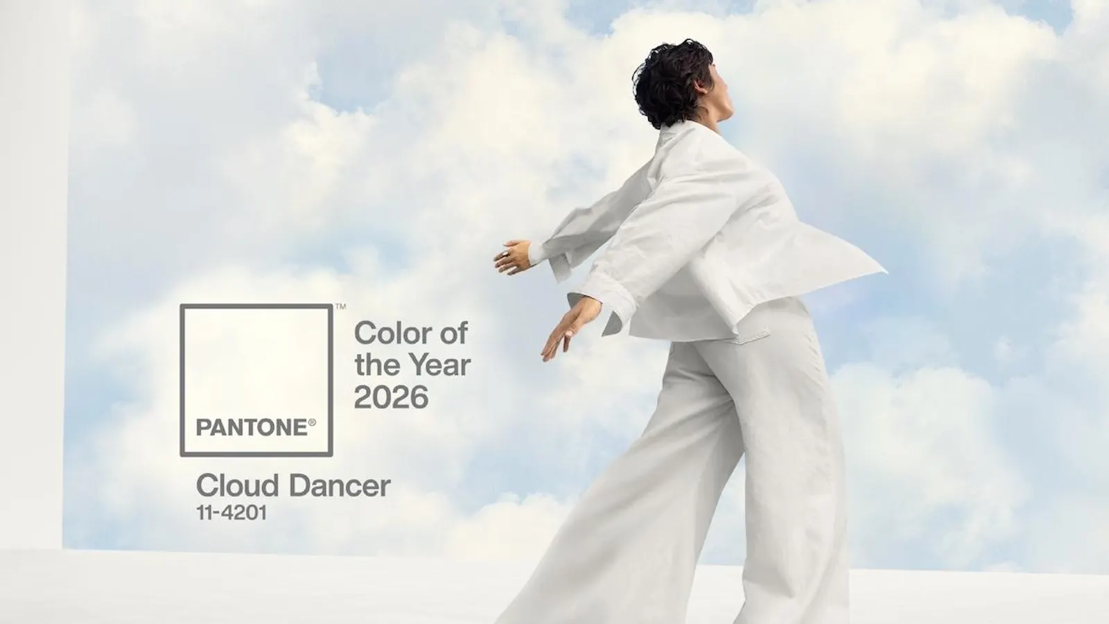 Cloud Dancer: Pantone® kleur van het jaar 2026