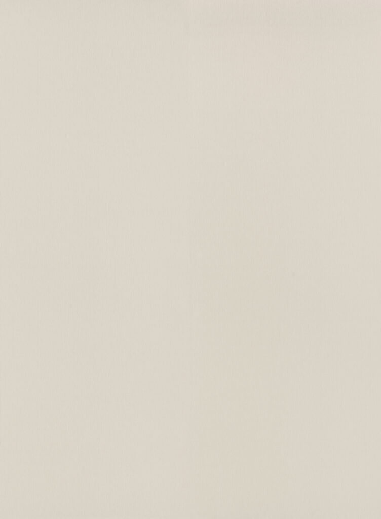 Hele plaatafbeelding van decoratief plaatmateriaal in decor UB15 Quercia, een houtstructuur van eikenfineer met een zachte vanillekleur