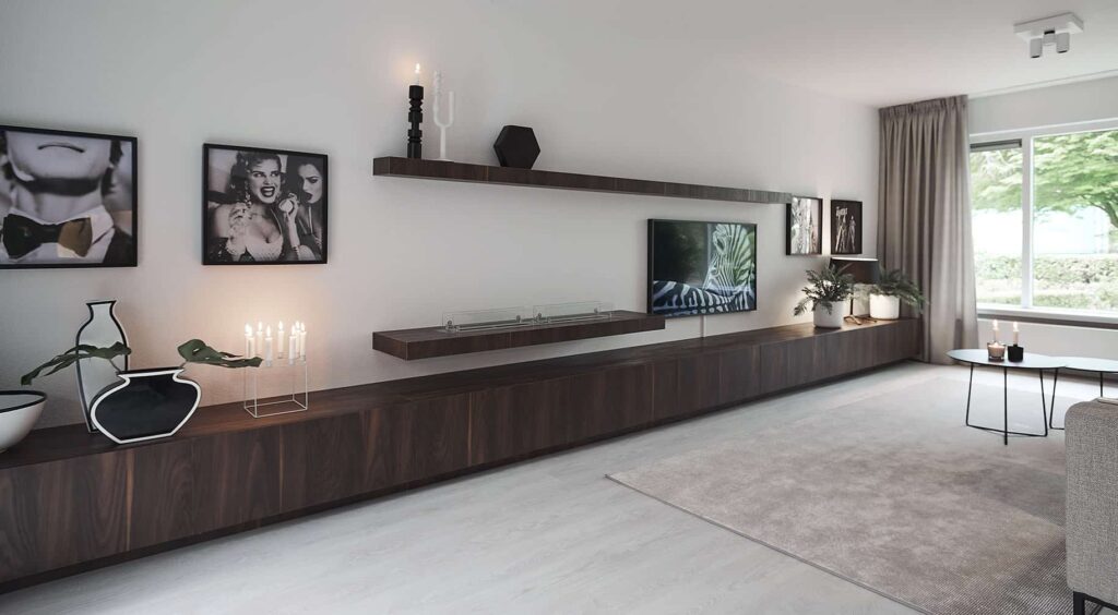 Zwevend dressoir op maat