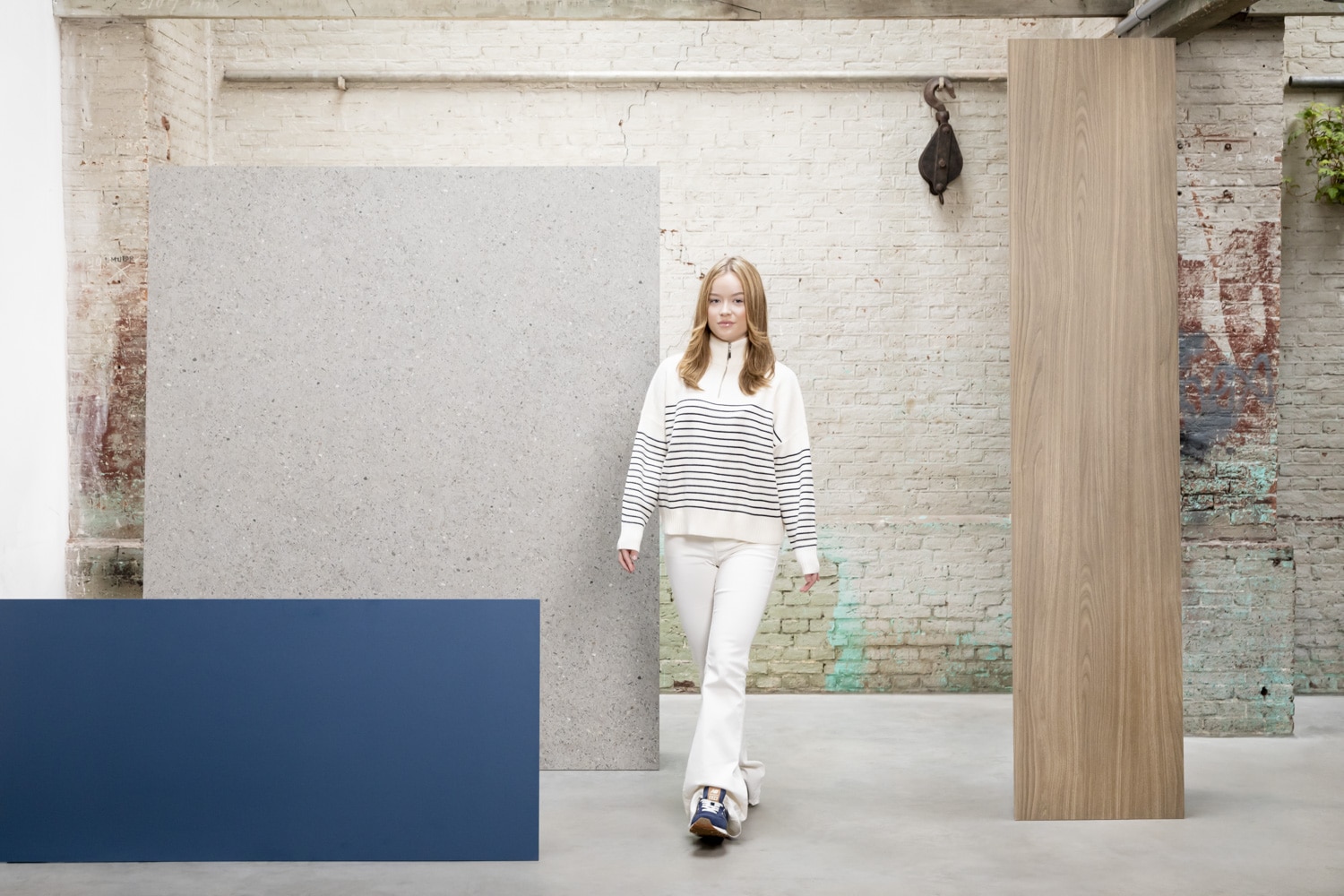 Sfeerafbeelding met FC69 Concreta met terrazzo decor