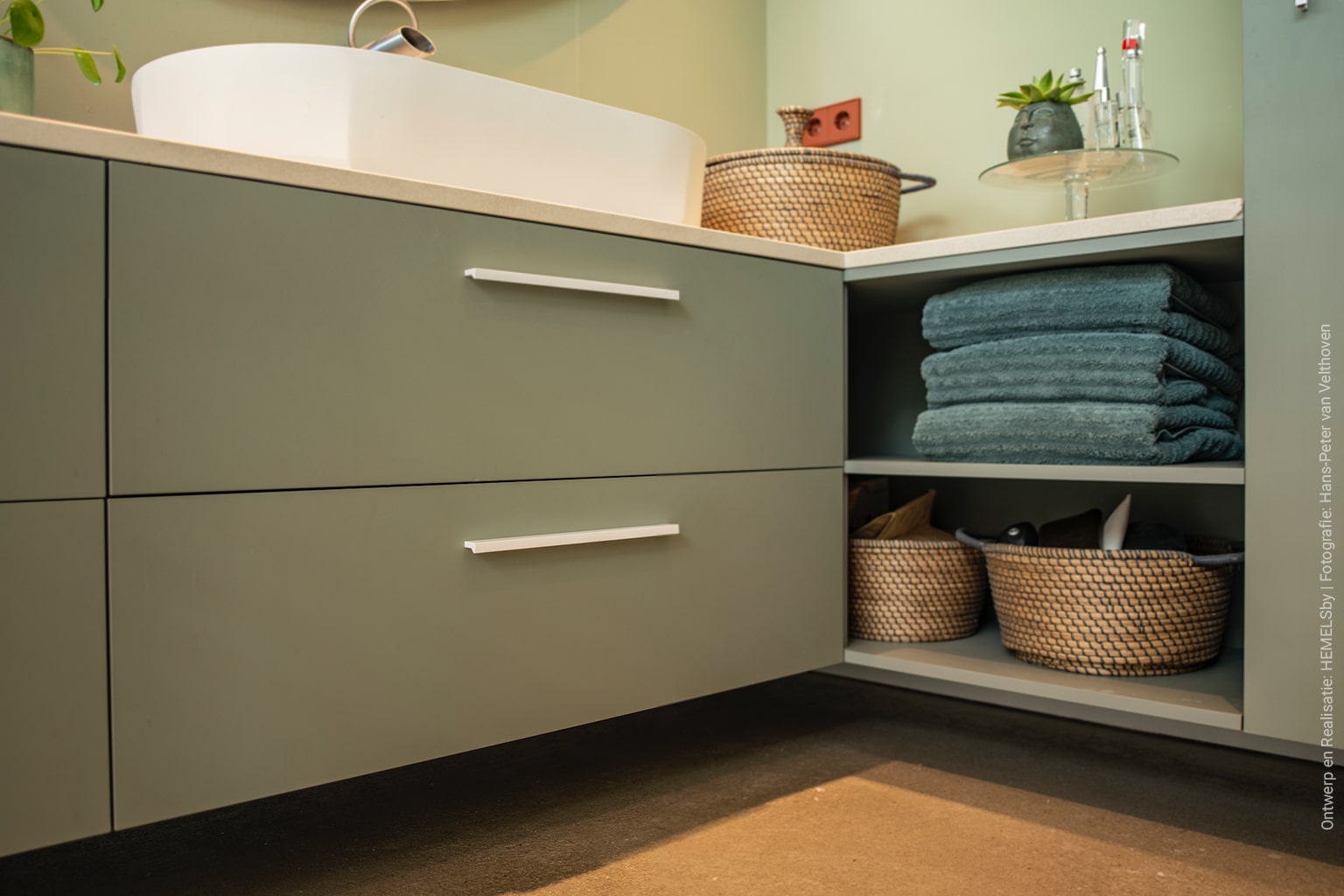 Badkamer in UB25 Ovatta