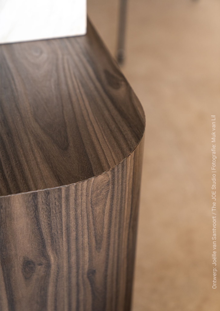 badkamermeubel in warme houtkleur S158 Okobo