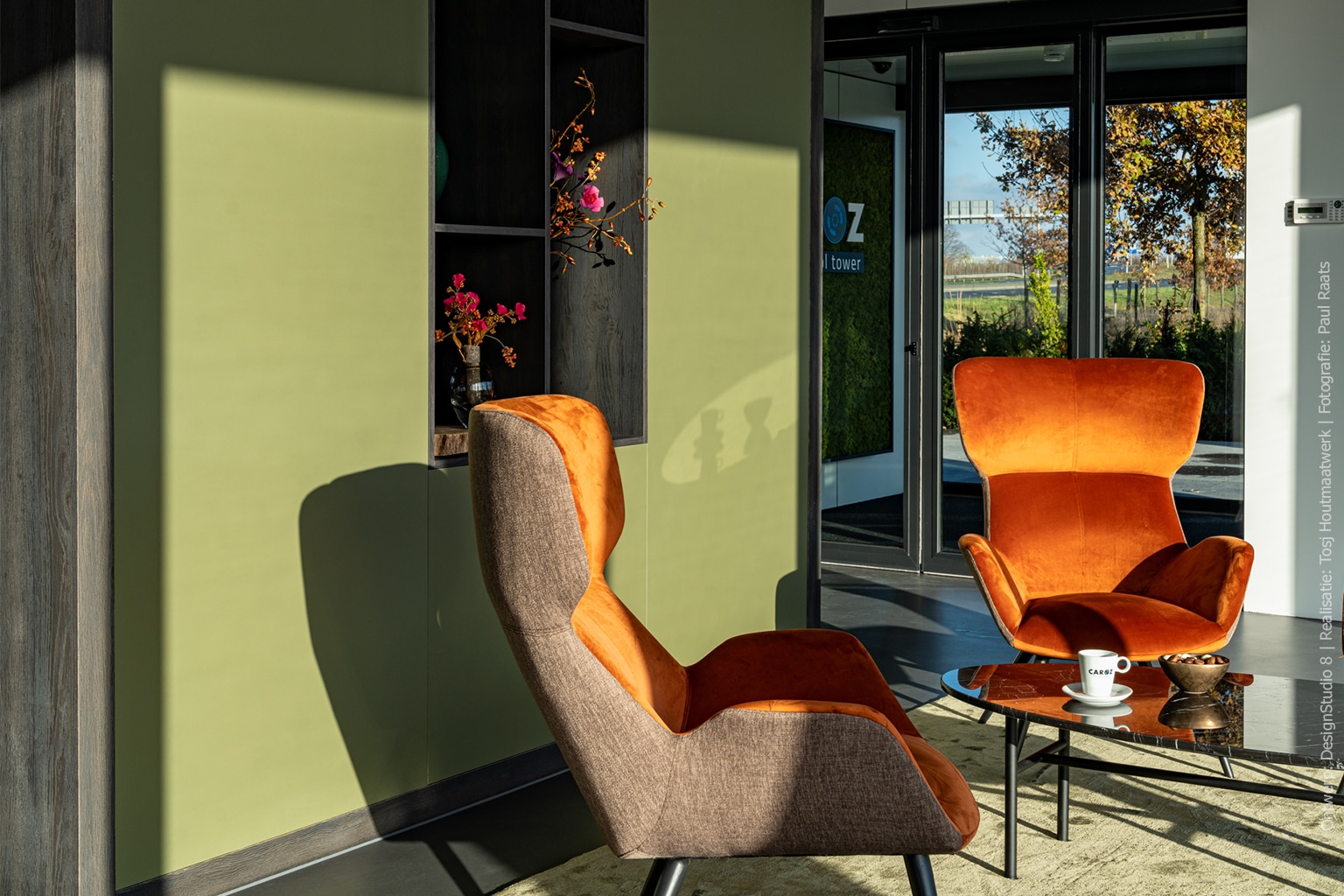 Kantoor met natuurlijk karakter